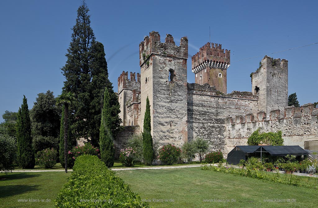 Lazise die Scaliger Burg, Lazise scaliger castle