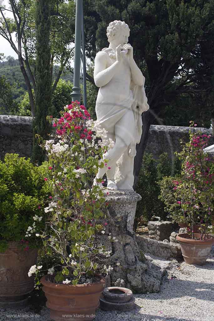 Collodi, Blick auf Barockgarten, Toskana, Tuscany 