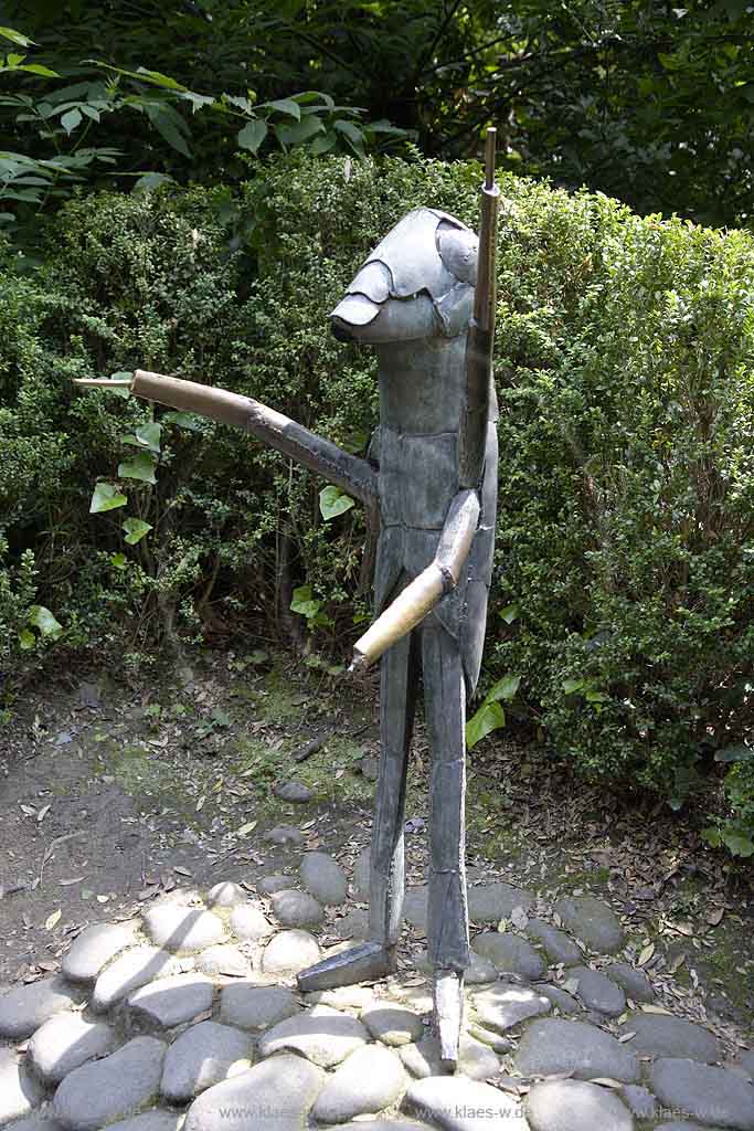 Collodi, Blick auf Statue im Pinoccio Park, Toskana, Tuscany