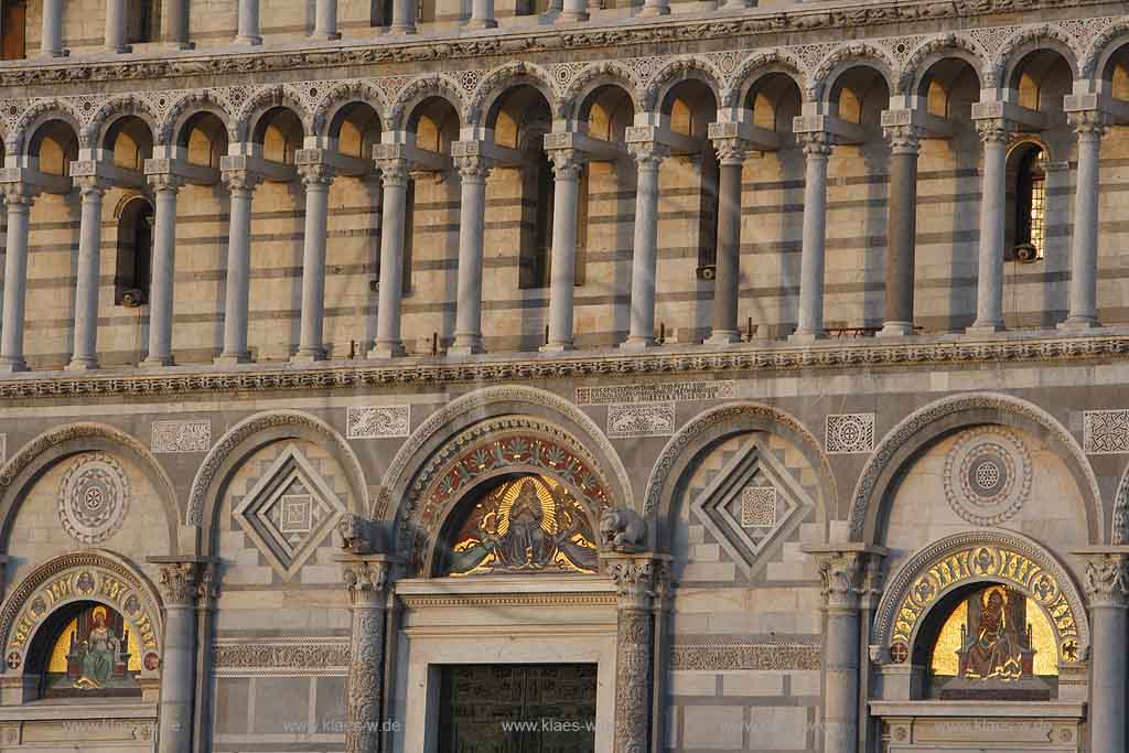 Pisa, Blick auf den Dom Santa Maria Assunt, Toskana, Tuscany