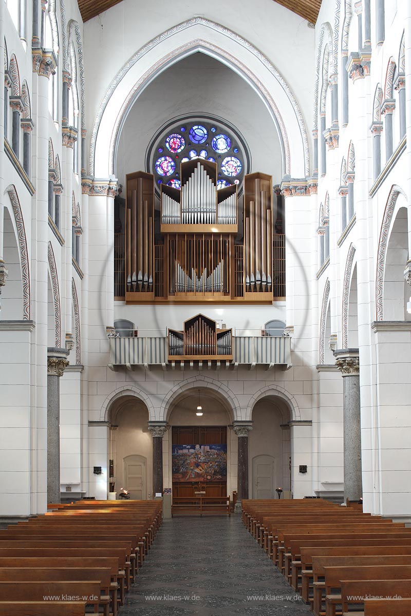  Koeln Deutz, St Heribert, Orgel; Koeln Deutz, St Heribert, organ