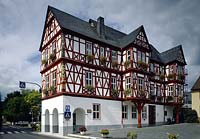 Nassau an der Lahn, Rhein-Lahn-Kreis, Westerwald, Blick auf Adlesheimer Hof,