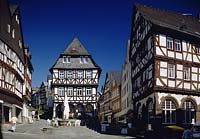 Wetzlar, Blick auf Eisenmarkt, Altstadt, Lahn-Dill-Kreis, Hessen, Westerwald