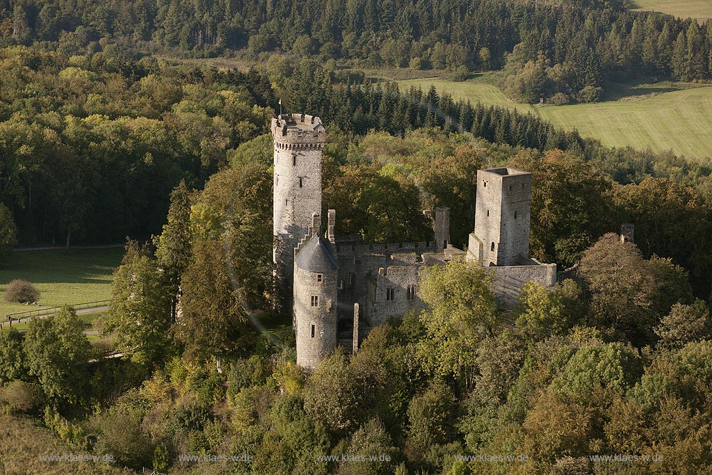 Adler und Wolfspark Kasselburg,  Pelm, Eifel, Rheinland-Pfalz, Germany, Europa