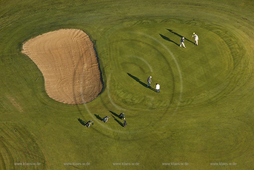 DEU, Deutschland, Ruhrgebiet, Hamm, Uentrop, Golfplatz Lippborg | DEU, Germany, aerial photography, ruhr district: Hamm, Uentrop, golf course Lippborg | 