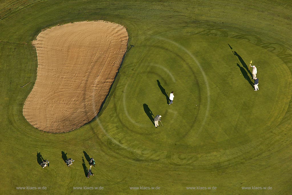DEU, Deutschland, Ruhrgebiet, Hamm, Uentrop, Golfplatz Lippborg | DEU, Germany, aerial photography, ruhr district: Hamm, Uentrop, golf course Lippborg | 