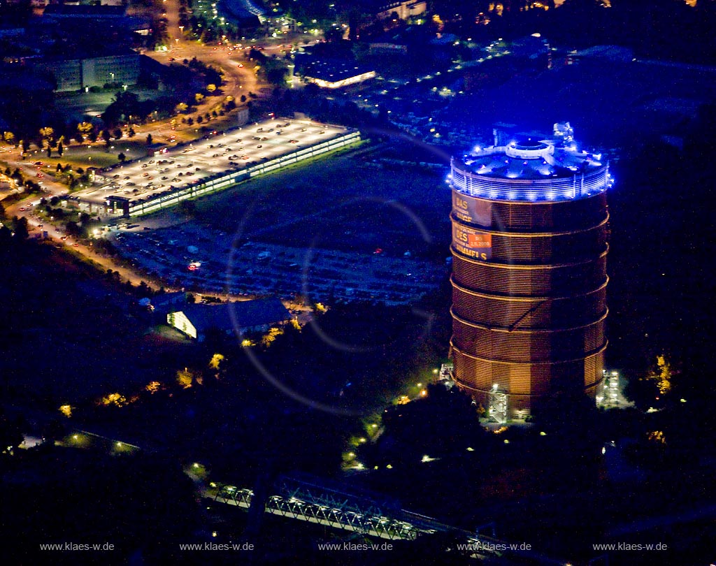 Deutschland, DEU: Oberhausen, Extraschicht, Gasometer, Centro, Schloss Oberhausen | DEU, Germany: Gasometer Oberhausen