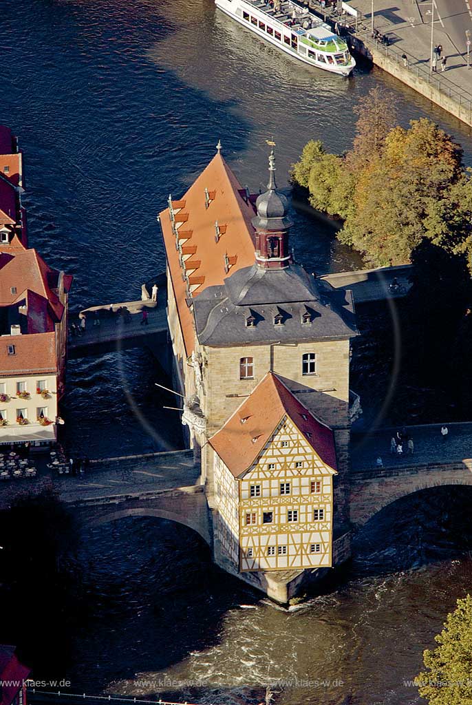 DEU, Deutschland, Franken, Bamberg, Regnitz | DEU, Deutschland, Franconia, Bamberg, river Regnitz | 