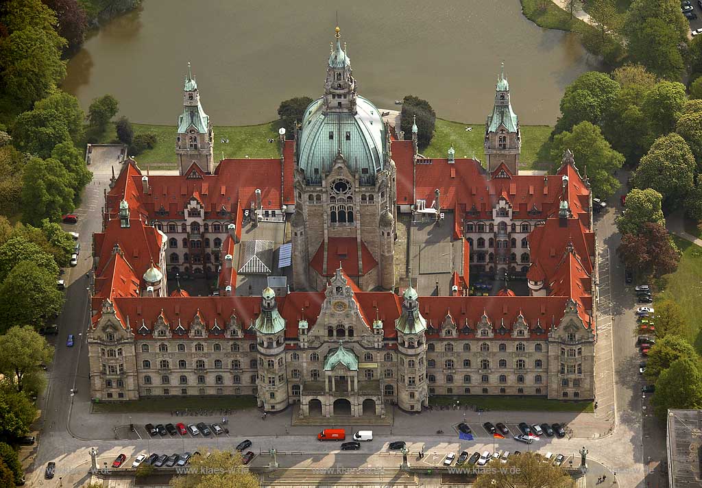 Deutschland, DEU: Hannover, das Neue Rathaus. | Germany, DEU: Hannover, city hall. 