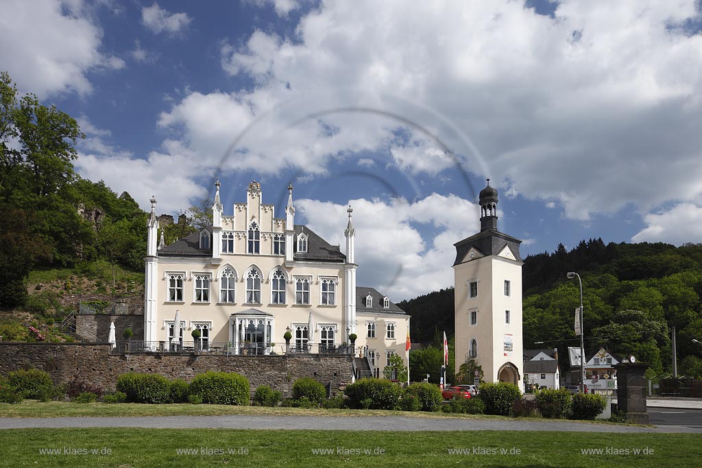 Bendorf-Sayn,  Schloss Sayn, Barockbau aus dem Jahr 1757; Bendorf-Sayn, baroque building from anno 1757