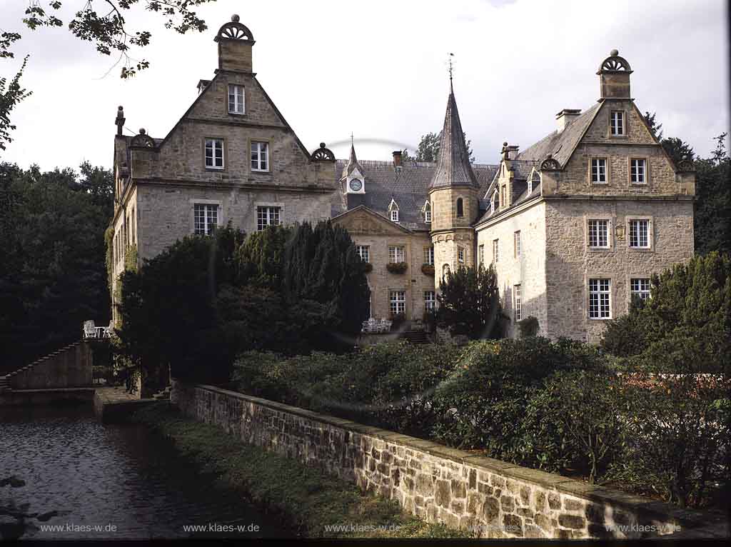 Hrstel, Hoerstel, Riesenbeck, Kreis Steinfurt,Tecklenburger Land, Mnster, Muenster, Mnsterland, Muensterland, Blick auf Wasserburg, Burg, Haus Surenburg