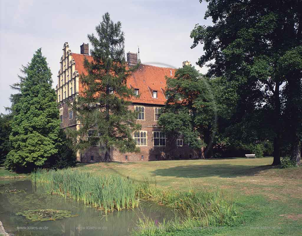 Wolbeck, Mnster, Muenster, Mnsterland, Muensterland, Blick auf Westpreussisches Landesmuseum, Museum, Drostenhof