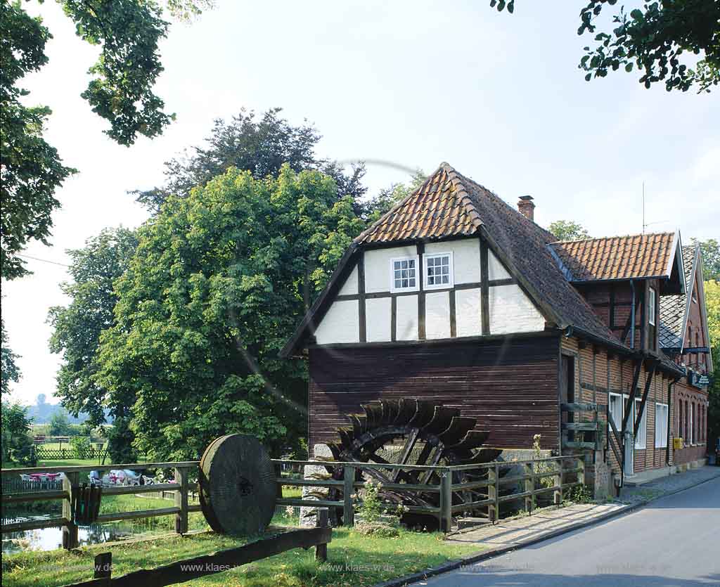 Vreden, Vinnenberg, Kreis Borken, Mnster, Muenster, Mnsterland, Muensterland, Blick auf Klostermhle, Klostermuehle Vinnenberg
