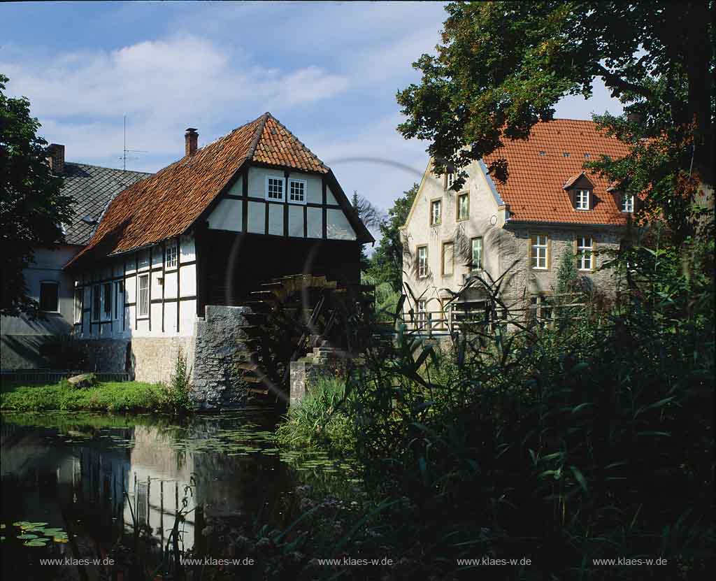 Warendorf, Vinnendorf, Mnster, Muenster, Mnsterland, Muensterland, Blick auf Klostermhle, Klostermuehle Vinnenberg