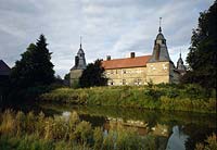 Ascheberg, Herbern, Kreis Coesfeld, Münster, Muenster, Münsterland, Muensterland, Blick auf Barockwasserschloss, Schloss Westerwinkel