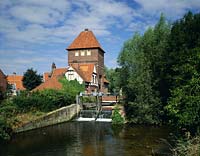 Coesfeld, Münster, Muenster, Münsterland, Muensterland, Blick auf Walkenbrückentor, Walkenbrueckentor