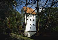 Bispinghof, Nordwalde, Kreis Steinfurt, Münster, Muenster, Münsterland, Muensterland, Blick auf Wehrspeicher