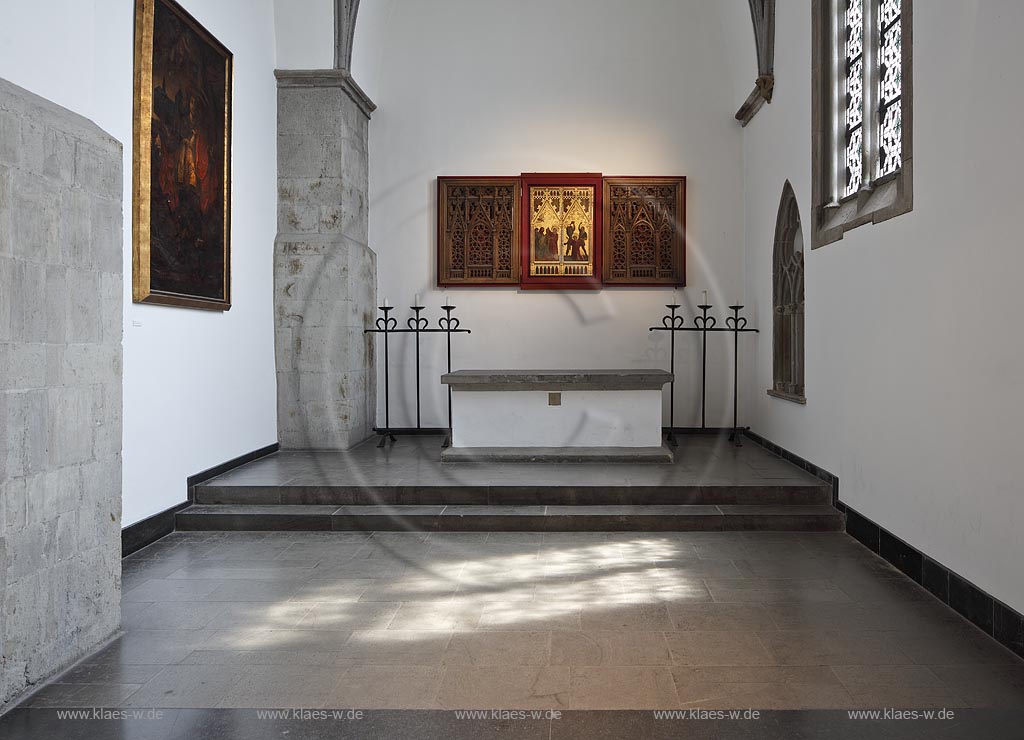 Moenchengladbach, Muenster St. Vitus, Stephanusaltar; Moenchengladbach, minster St. Vitus, altar Stephanusaltar.