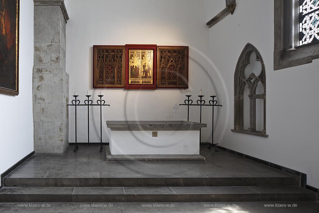 Moenchengladbach, Muenster St. Vitus, Stephanusaltar; Moenchengladbach, minster St. Vitus, altar Stephanusaltar.