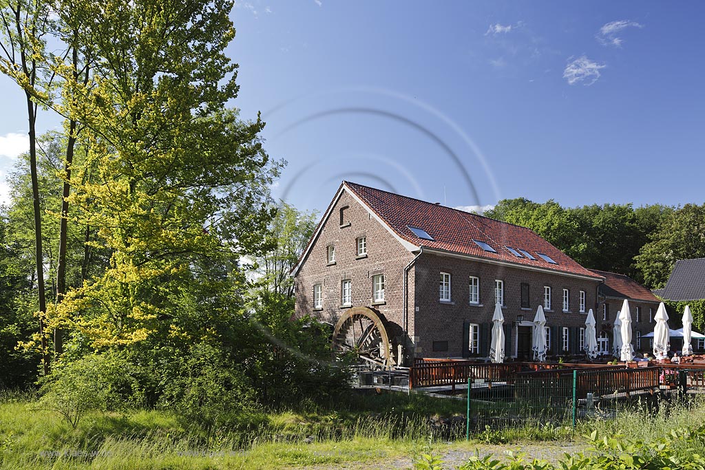 Schwalmtal-Luettelforst, Luettelforster Wassermuehle; Schwalmtal-Luettelforst, Luettelforster water mill.