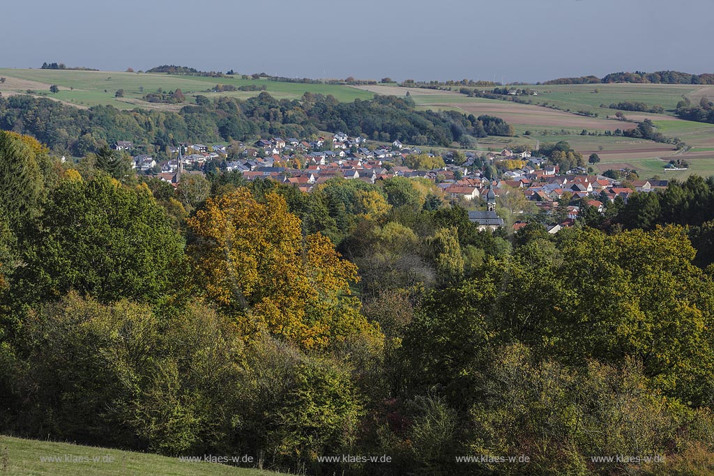 Blieskastel, Blick auf die Stadt; Blieskastel, view to town.