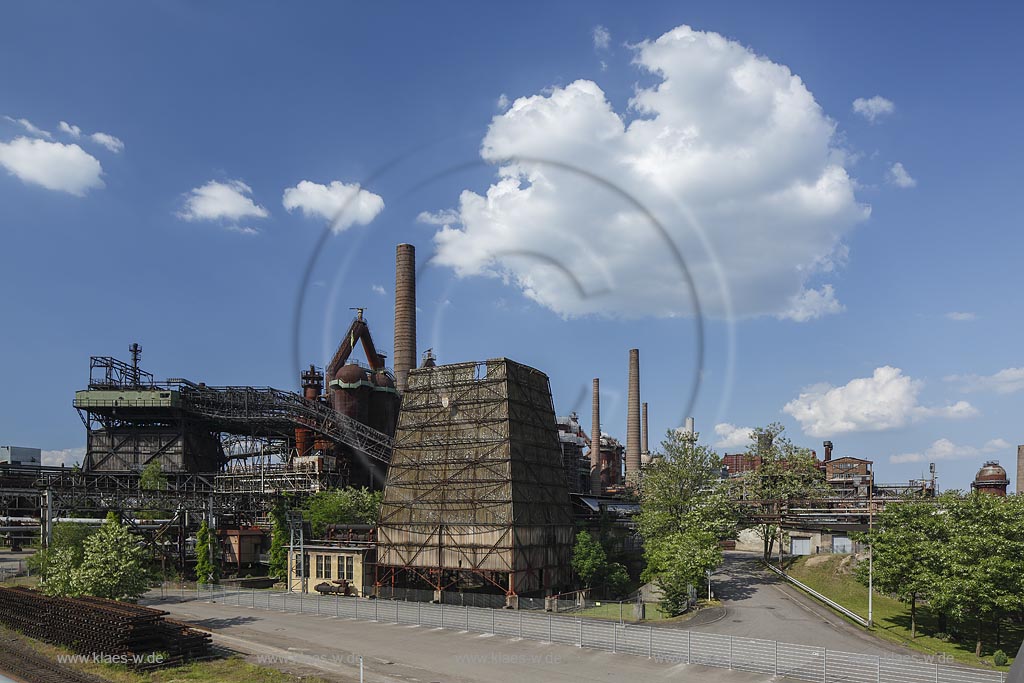 Voelklingen, Weltkulturerbe "Voelklinger Huette", Europaeisches Zentrum fuer Kunst und Industriekultur; Voelklingen, world cultural heritage Voelklinger Huette.