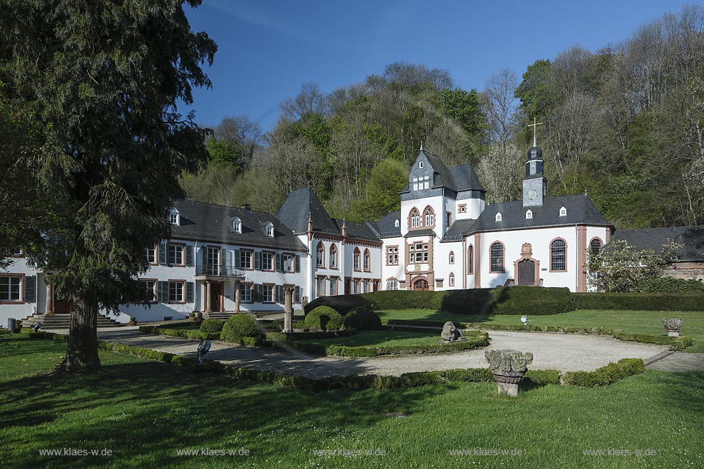 Wadern Schloss Dagstuhl 1760 am Fu der alten Dagstuhler Burg erbaut; Wadern Castle Dagstuhl was build 1760