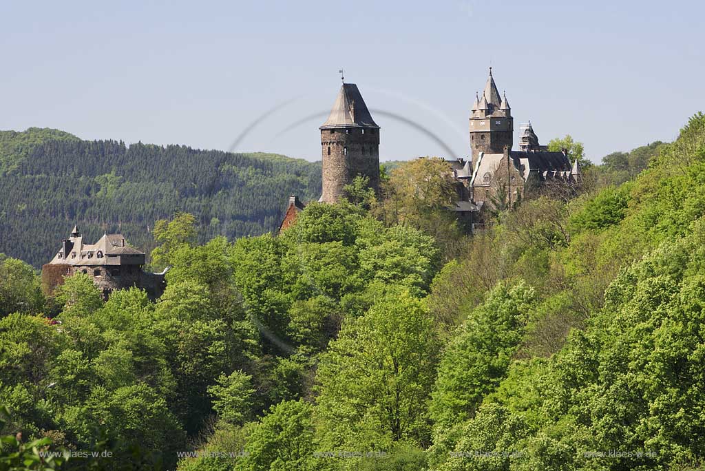 Altena, Blick auf Burg, Sauerland