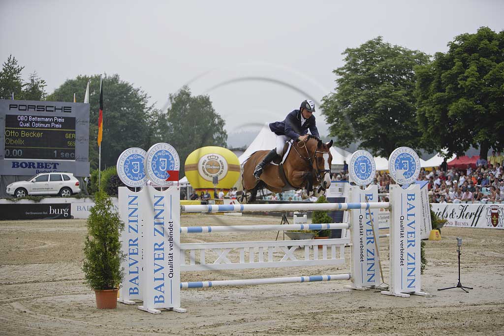 Balve, Wocklum, Balve-Optimum, Ansichten vom Internationalen Reitturnier, Sauerland, Otto Becker, Obelix