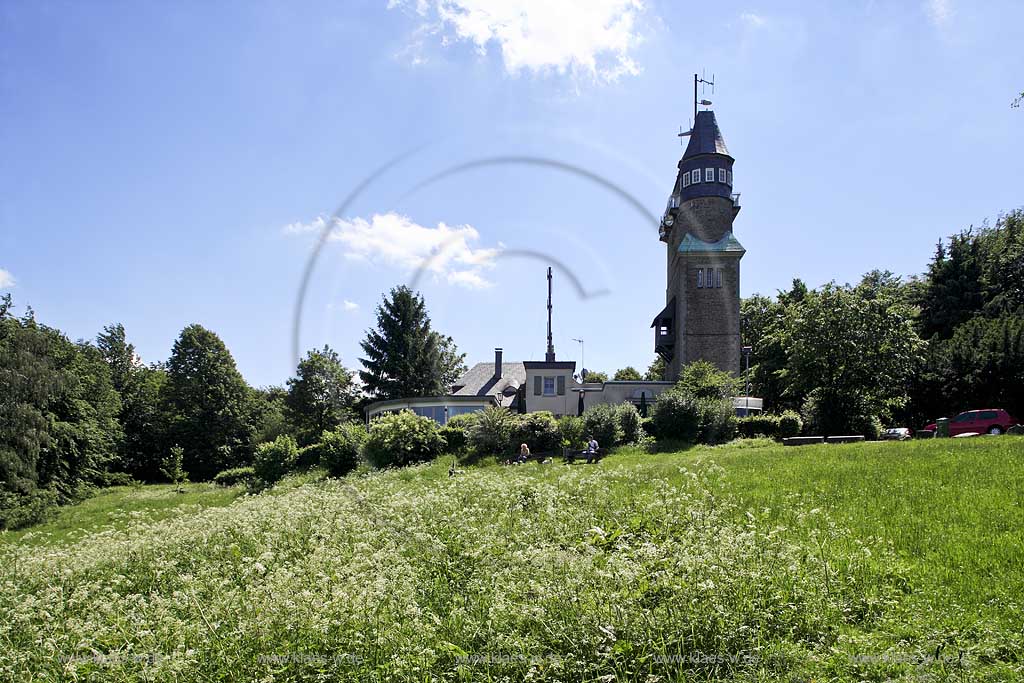 Iserlohn, Maerkischer Kreis, Mrkischer Kreis, Blick auf Danz Turm, Danzturm, Sauerland