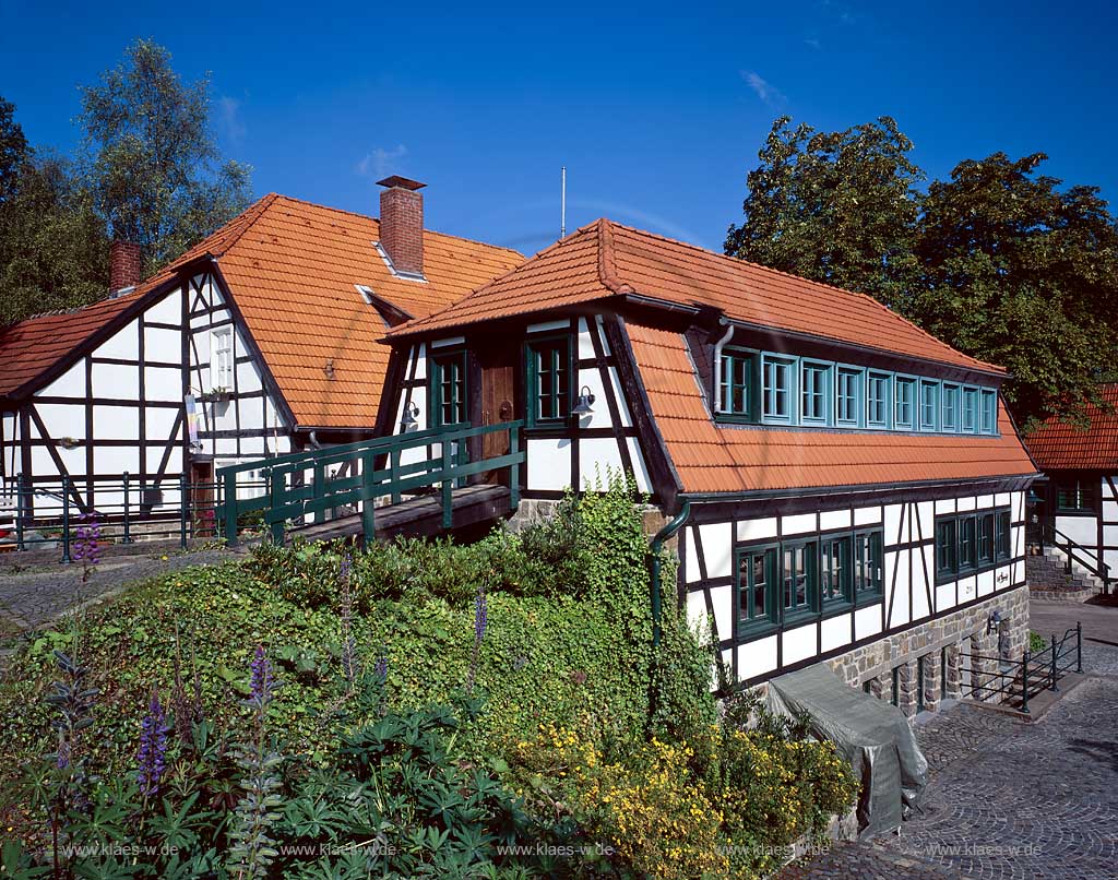 Iserlohn, Maerkischer Kreis, Mrkischer Kreis, Barendorf, Blick auf Heide Museum, Sauerland