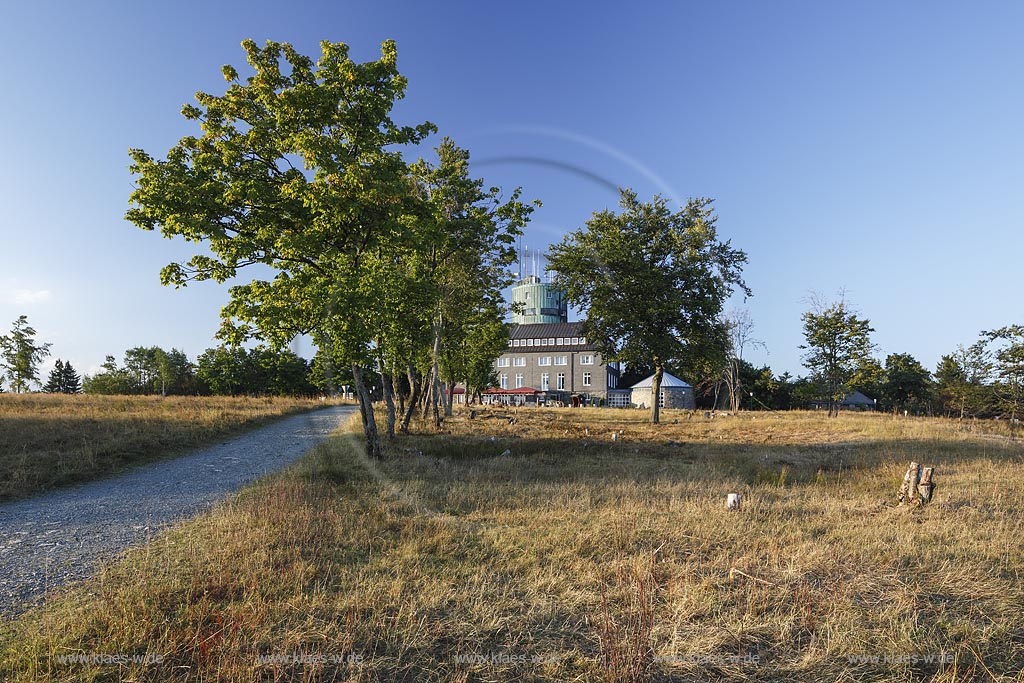 Winterberg, Kahler Asten, Wetterstation; Winterberg, Kahler Asten, meteorological station.