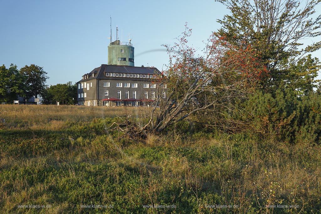 Winterberg, Kahler Asten, Wetterstation; Winterberg, Kahler Asten, meteorological station.