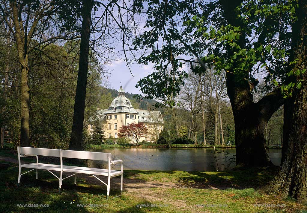 Kierspe, Maerkischer Kreis, Mrkischer Kreis, Blick auf Haus Rhade, Sauerland