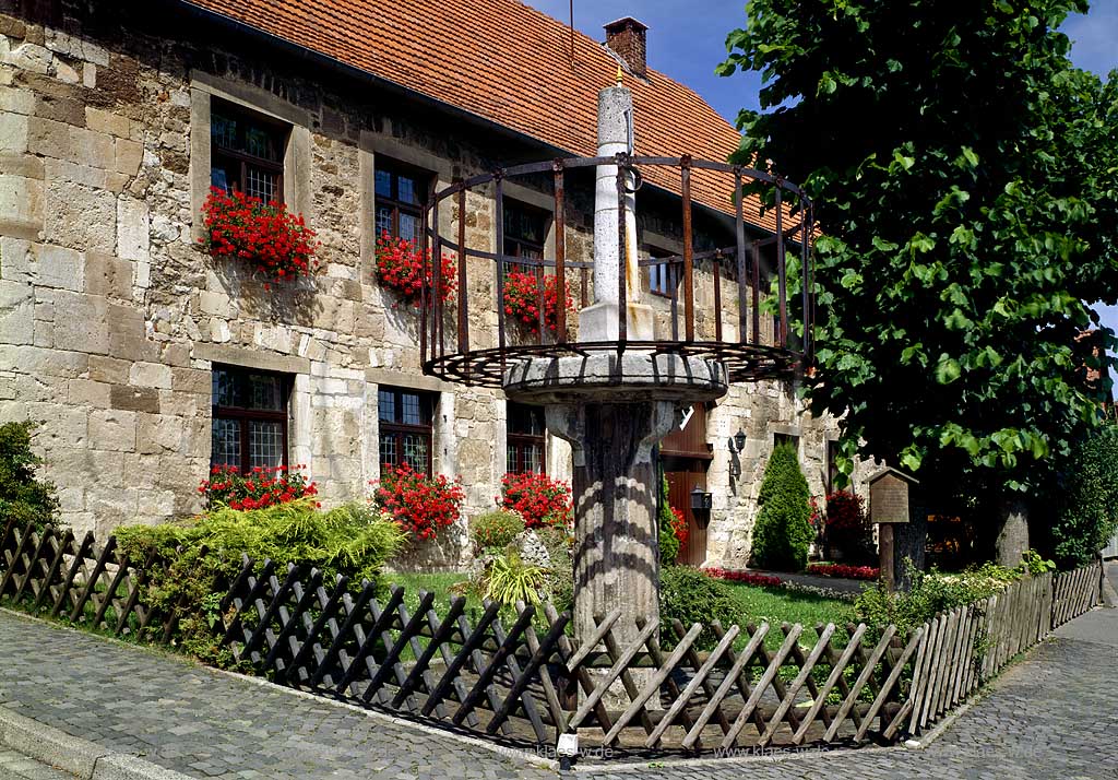 Marsberg, Obermarsberg, Hochsauerlandkreis, Blick auf Pranger, Sauerland