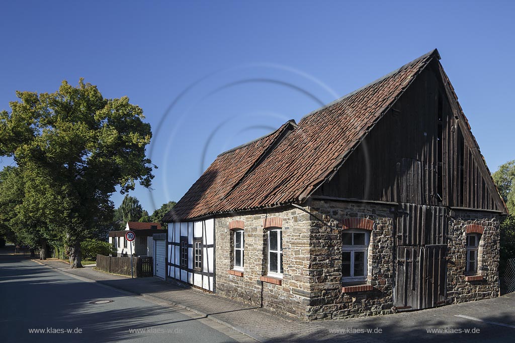 Medebach, Alte Schmiede am Prozessionsweg; Medebach, old smithy  at the way Prozessionsweg.