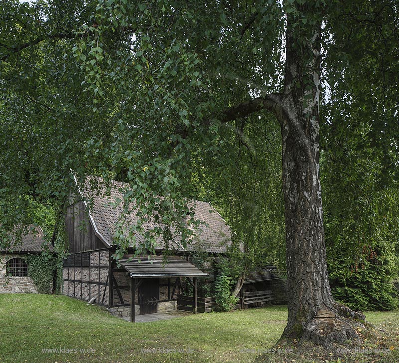 Menden-Oberroedinghausen, "Oberroedinghauser Hammer", technisches Kulturdenkmal; Menden-Oberroedinghausen, "Oberroedinghauser Hammer", technical cultural monument.