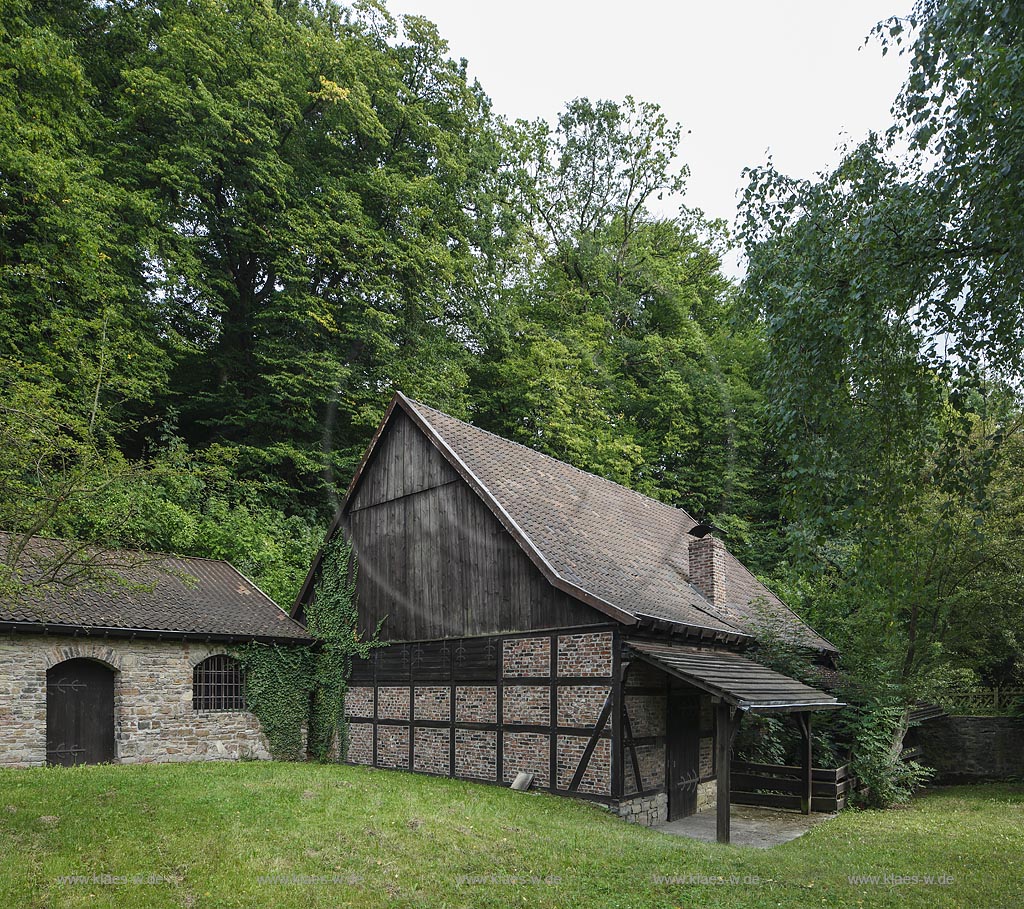 Menden-Oberroedinghausen, "Oberroedinghauser Hammer", technisches Kulturdenkmal; Menden-Oberroedinghausen, "Oberroedinghauser Hammer", technical cultural monument.