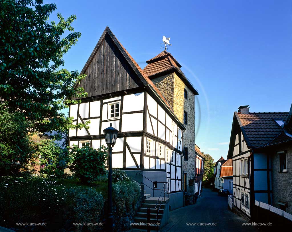Menden, Maerkischer Kreis, Mrkischer Kreis, Blick auf Teufelsturm, Sauerland