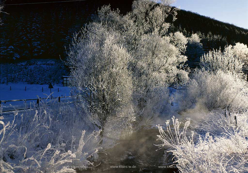 Schmallenberg, Lengenbeck, Hochsauerlandkreis, Blick auf Winterlandschaft, Sauerland