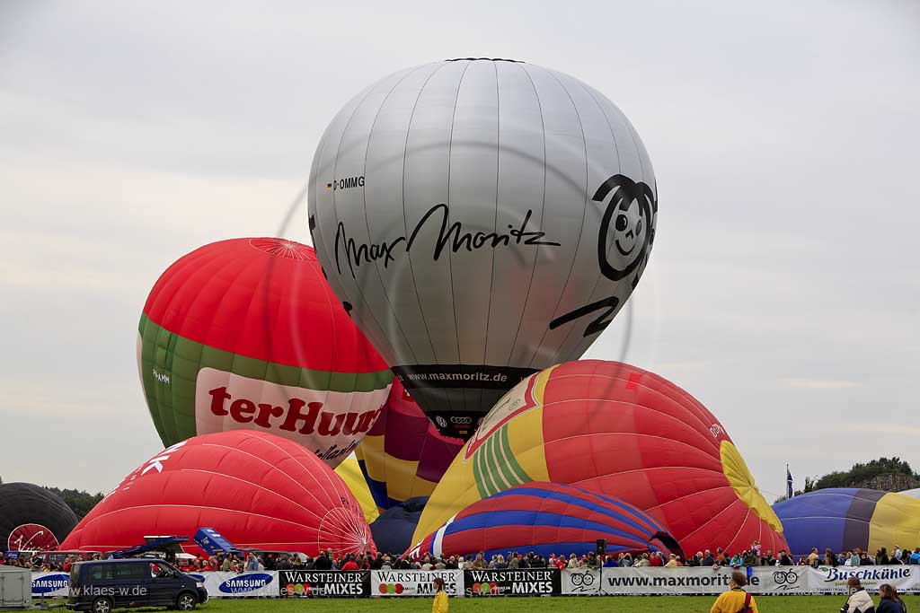 Warstein, Kreis Soest, Warsteiner Internationale Montgolfiade, Max Moritz Ballon, Sauerland