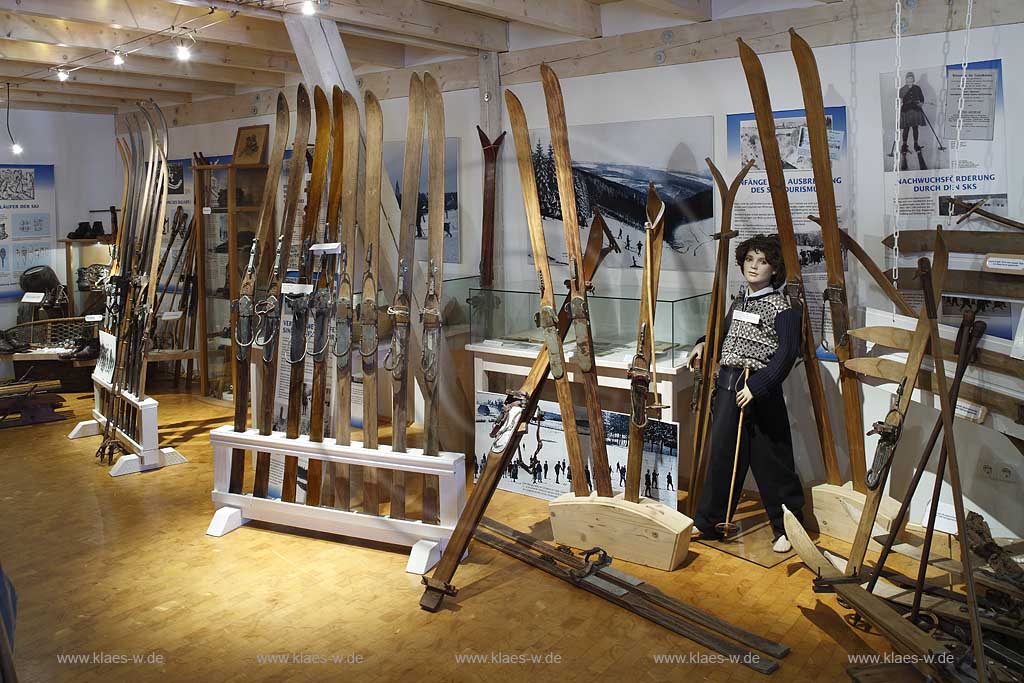 Das Westdeutsche Wintersport-Museum im Winterberger Stadtteil Neuastenberg zeigt auf einer Flche von etwa 240 m die Geschichte des Wintersports im Sauerland.