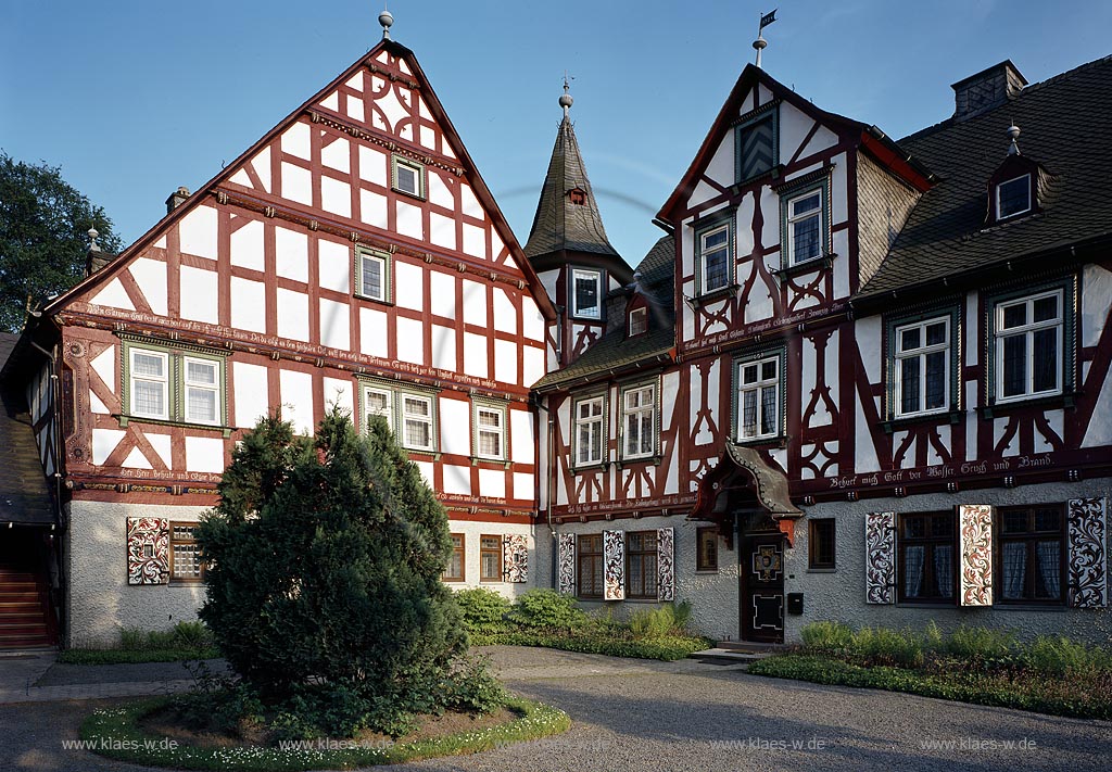 Bad Berleburg, Kreis Siegen-Wittgenstein, Siegerland, Blick auf Ludwigsburg